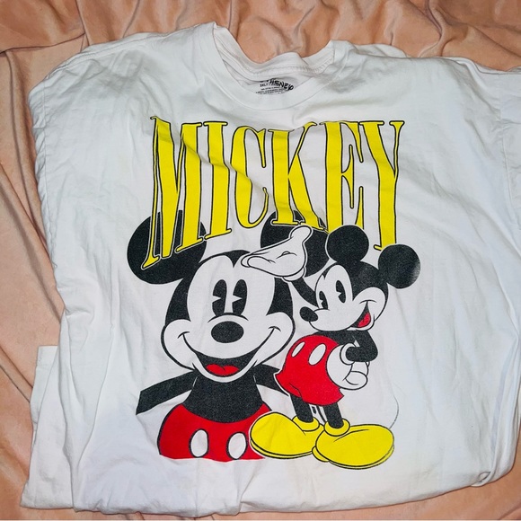 Mens big and tall Mickey tee - Picture 2 of 3